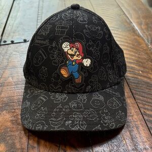 Nintendo Black Super Mario Kids Hat